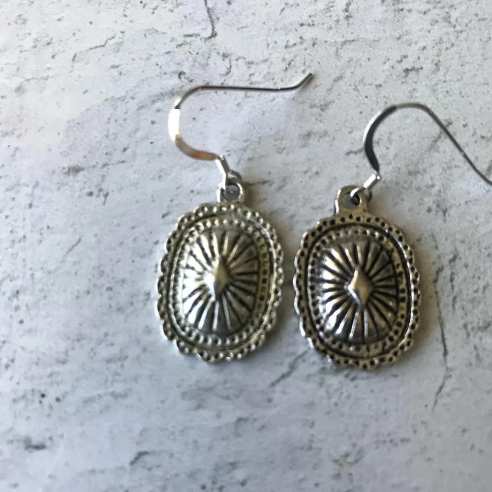 Earring Drops Sterling Silver Headpins and Hooks - Picture 2 of 4